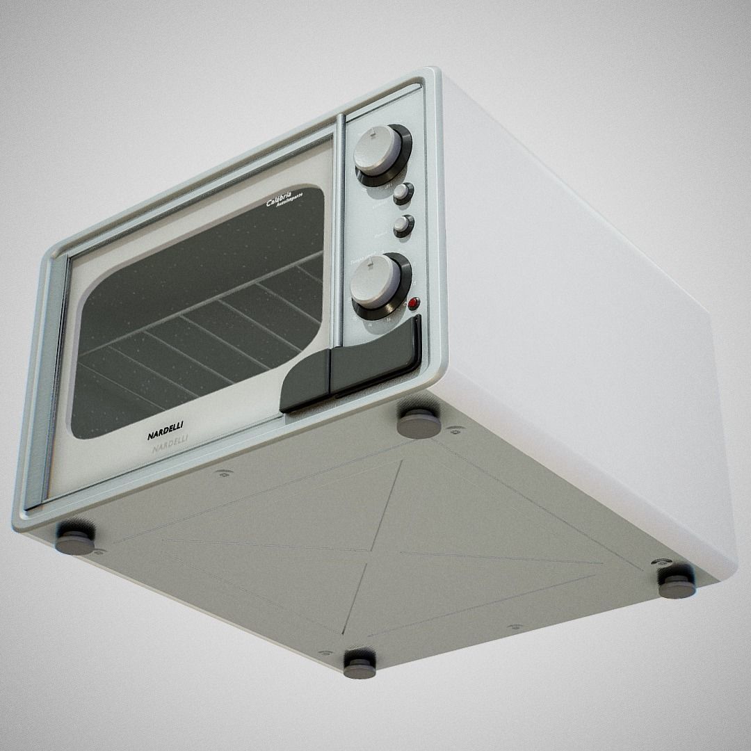 Oven - Nardelli Calabria Clean Low-poly 3D model_3