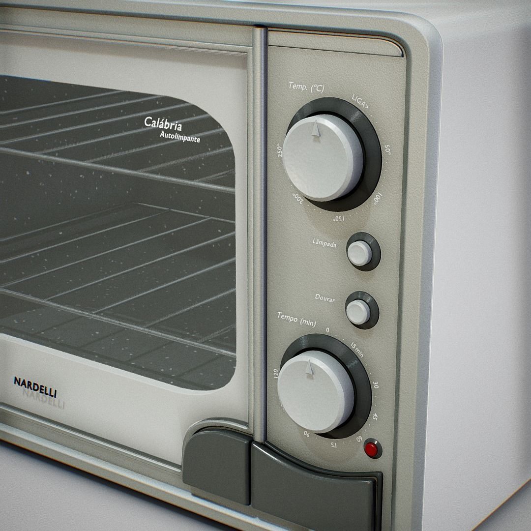 Oven - Nardelli Calabria Clean Low-poly 3D model_2