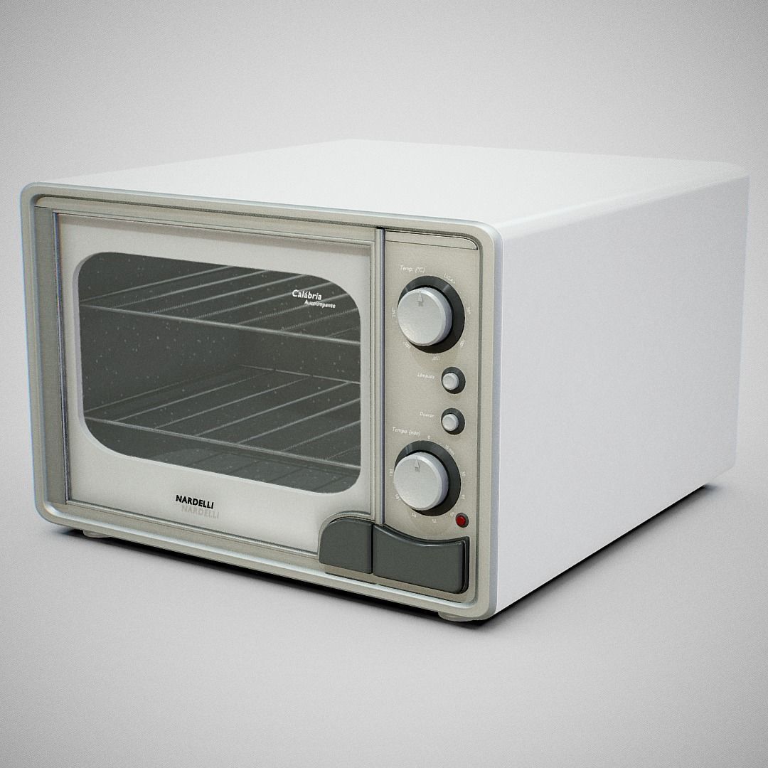 Oven - Nardelli Calabria Clean Low-poly 3D model_5