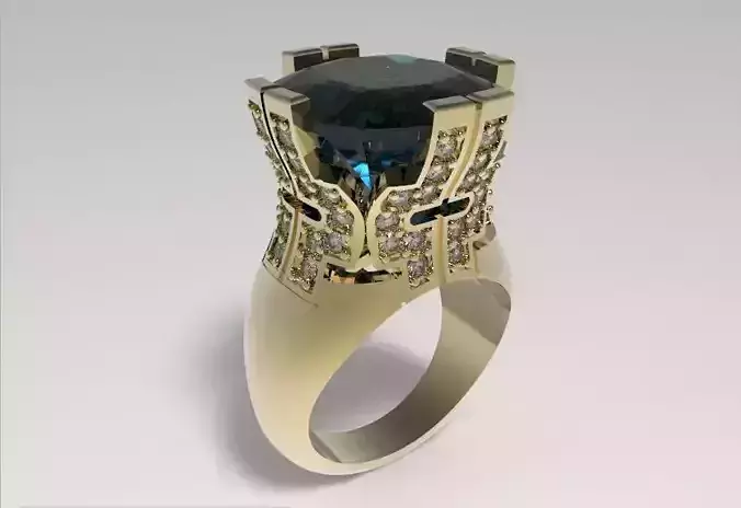 Model 129 Ring 3D print model