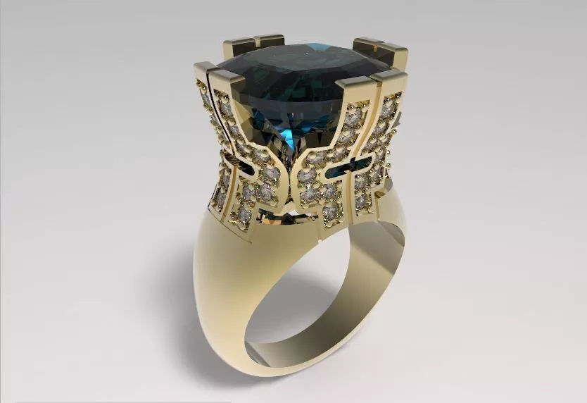 Model 129 Ring 3D print model
