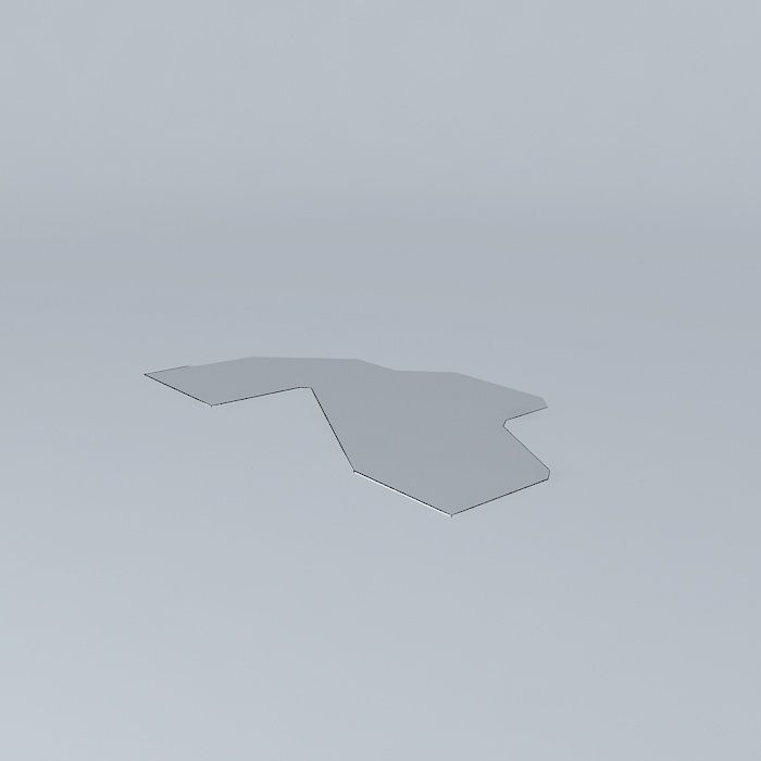 Deviantart logo! Free 3D model_3