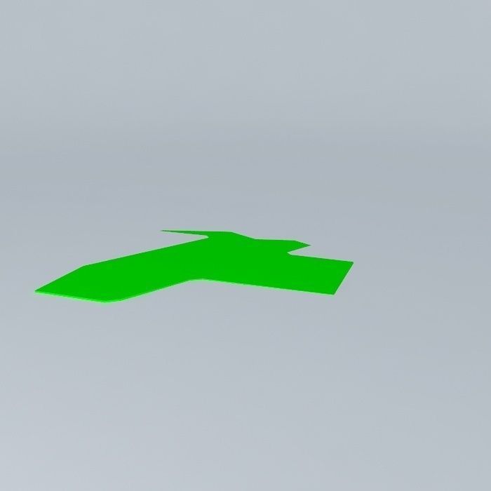 Deviantart logo! Free 3D model_1