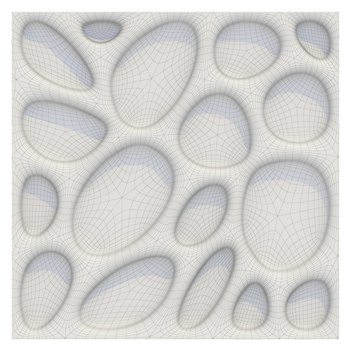wall panel bionic 3D model_1