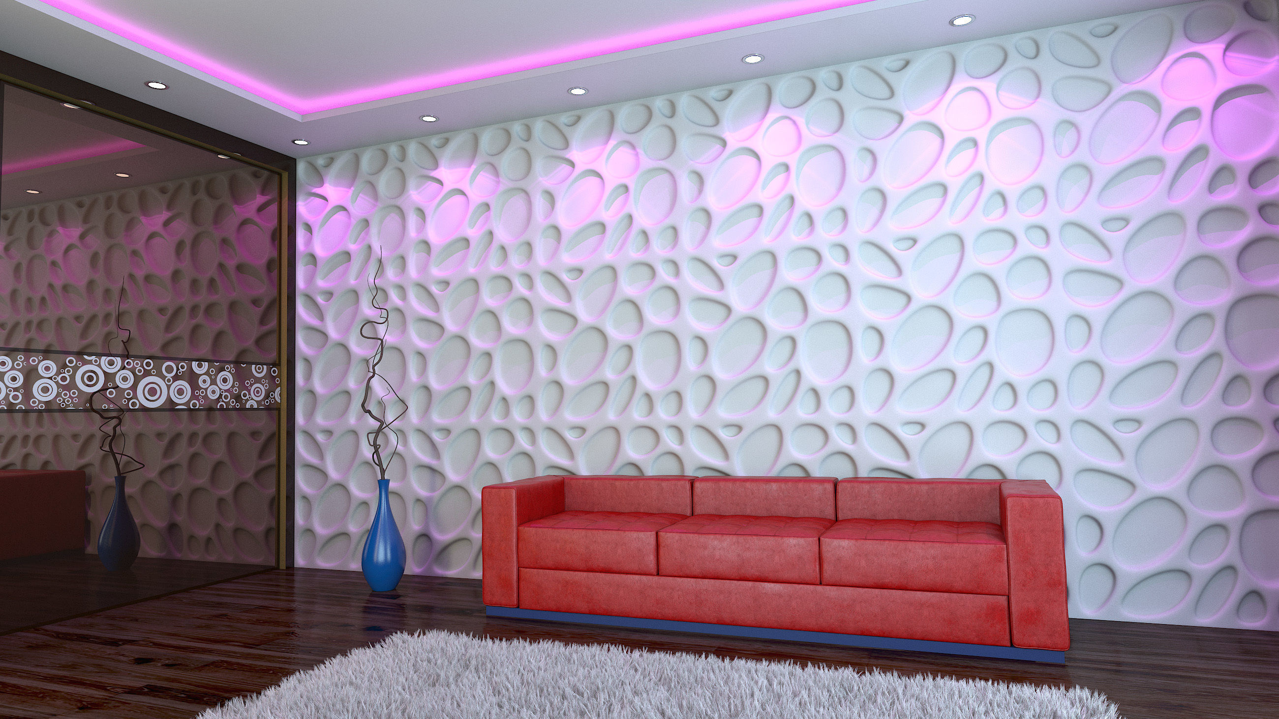 wall panel bionic 3D model_6