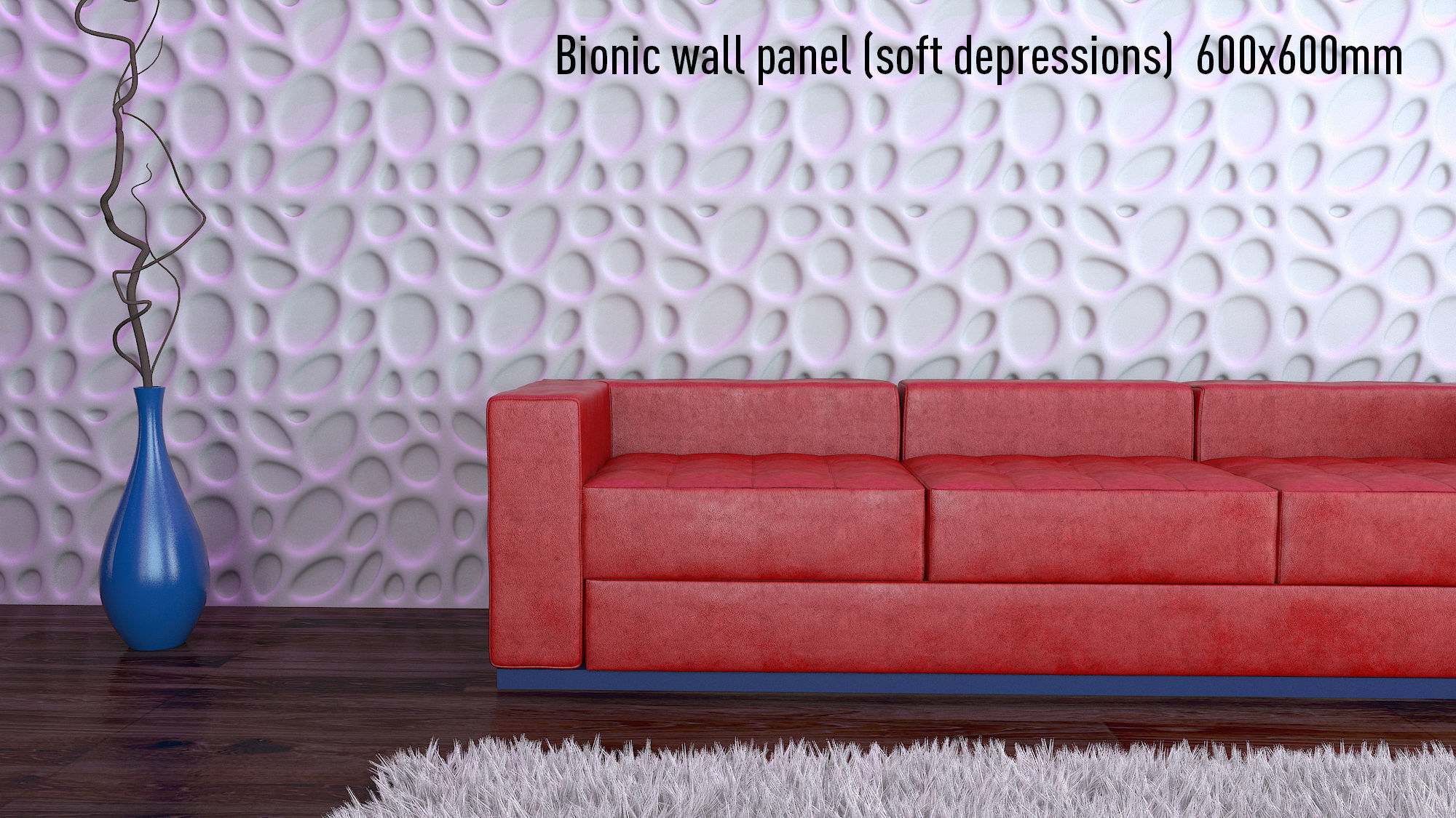 wall panel bionic 3D model_19