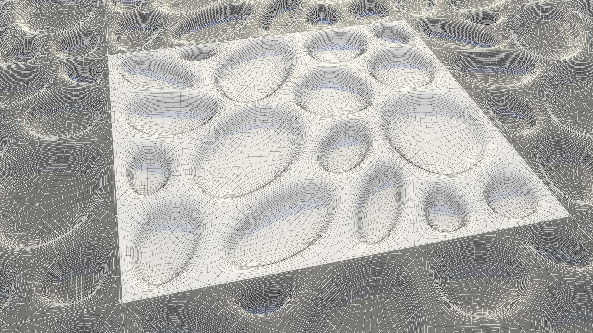 wall panel bionic 3D model_14