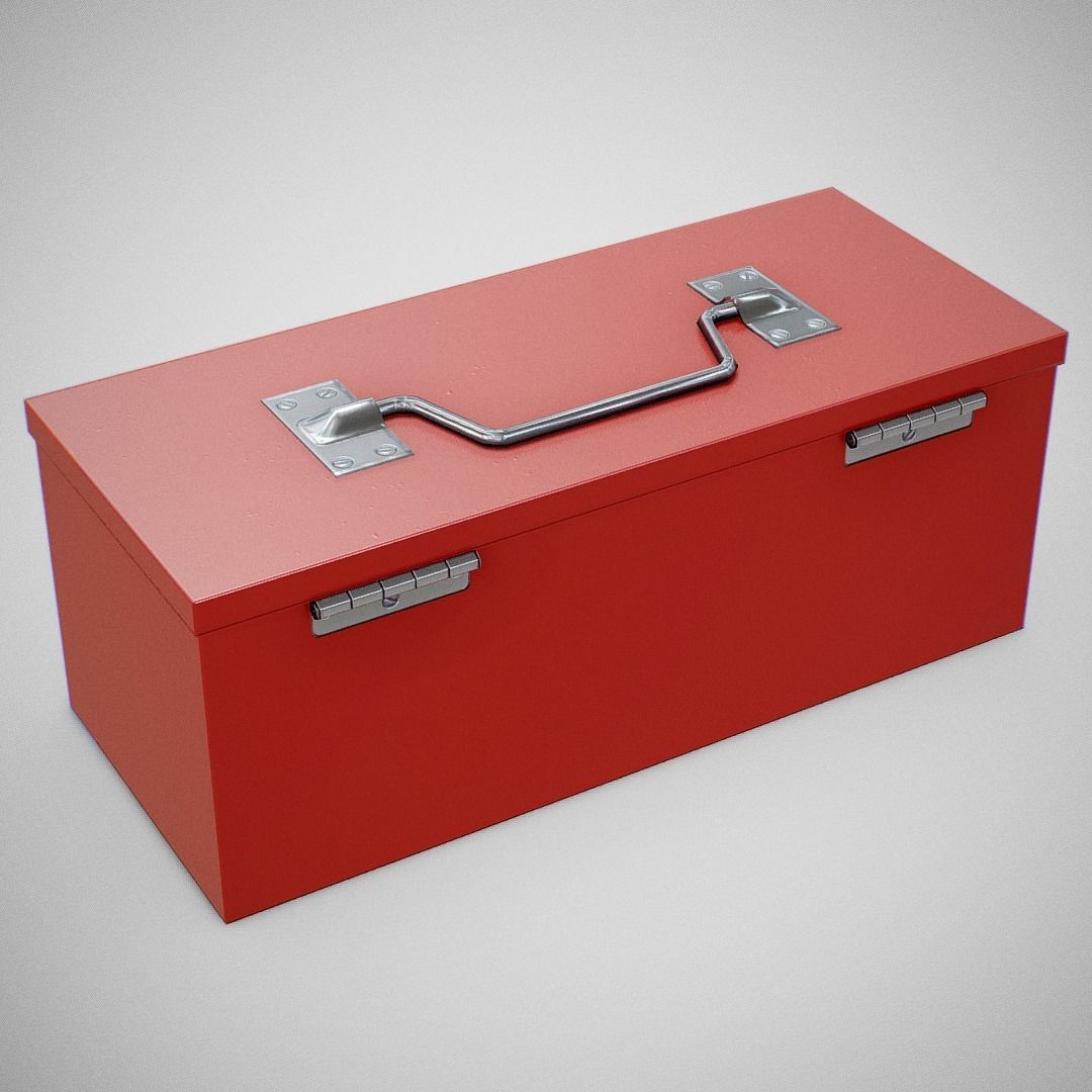 Toolbox - Generic 02  Clean Low-poly 3D model_3