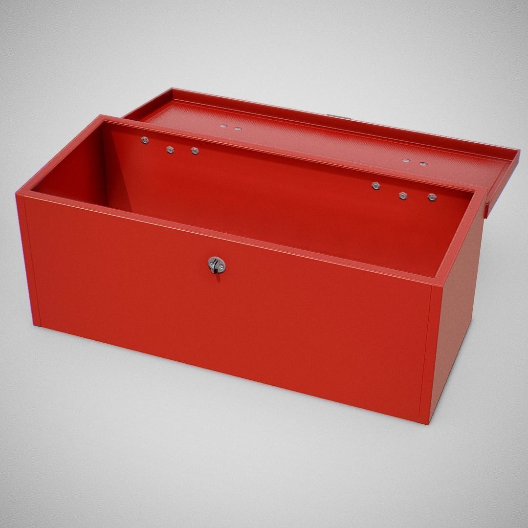 Toolbox - Generic 02  Clean Low-poly 3D model_1