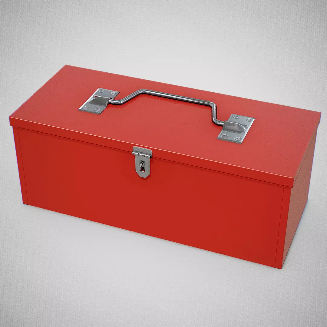 Toolbox - Generic 02  Clean Low-poly 3D model_0