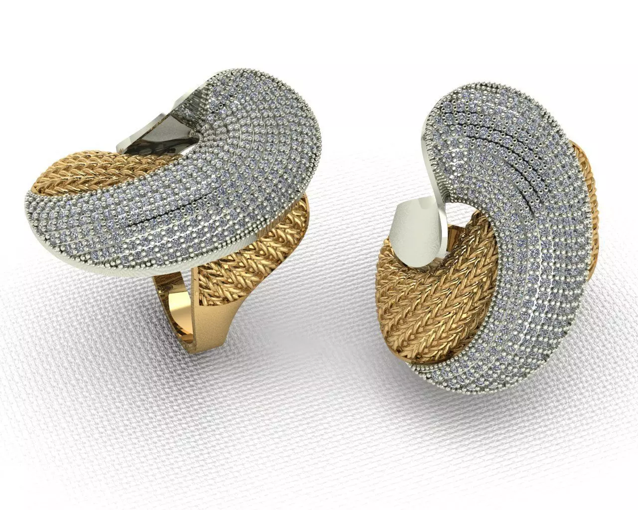 ring gold 3D model_0