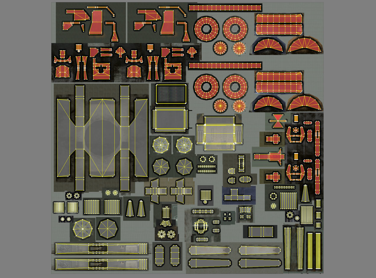 Skyguard Oerlikon area defense system Low-poly 3D model_16