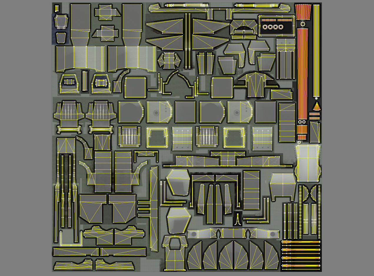 Skyguard Oerlikon area defense system Low-poly 3D model_17