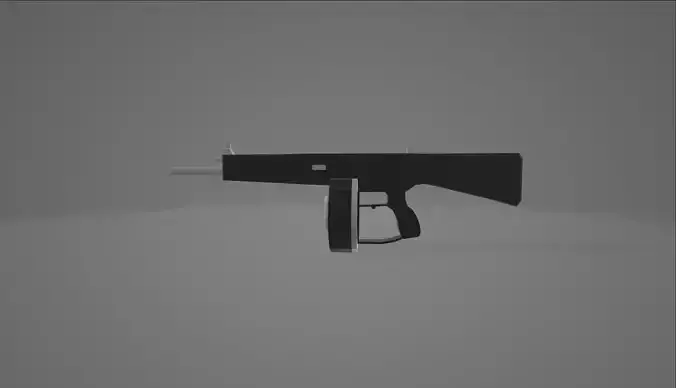 Low Poly Weapons Pack Low-poly 3D model