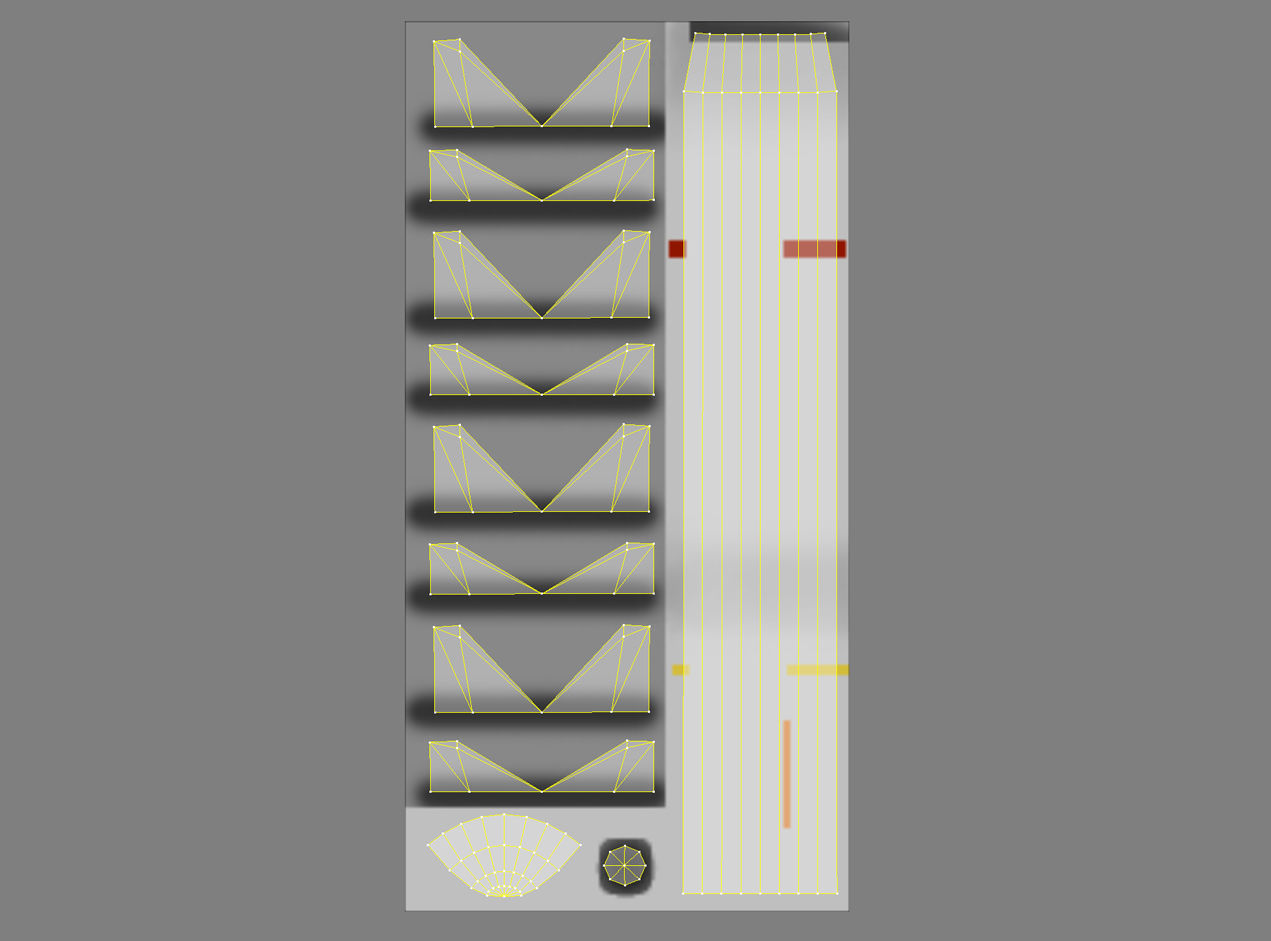 Skyguard Sparrow Missile area defense system Free low-poly 3D model_5