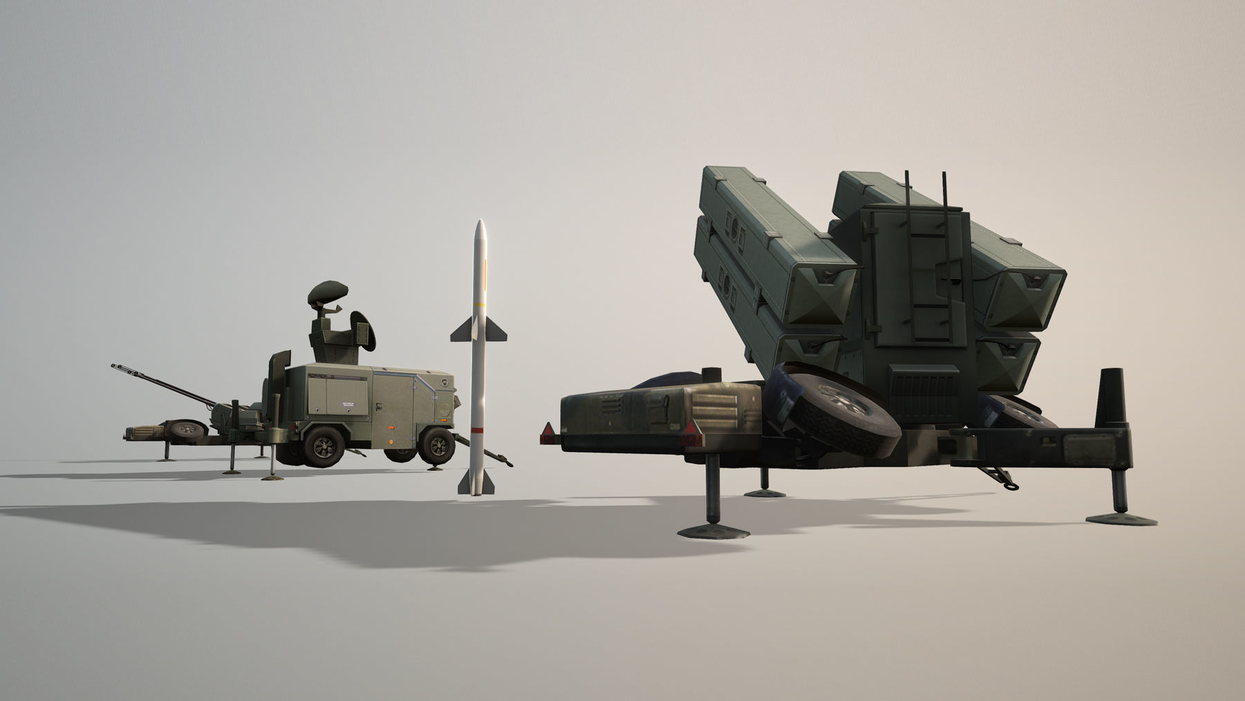 Skyguard area defense system 3D Model Collection_2