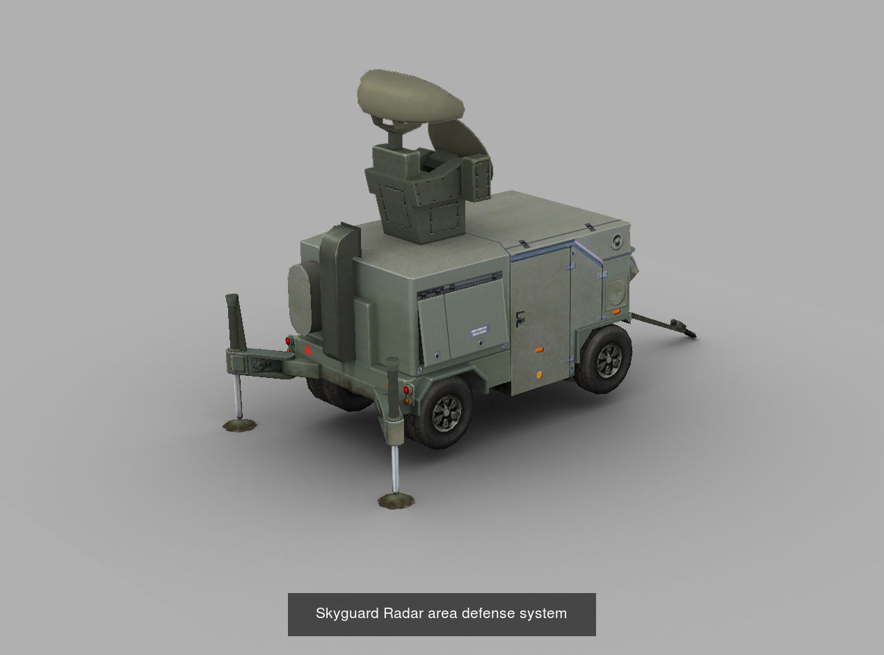 Skyguard area defense system 3D Model Collection_3
