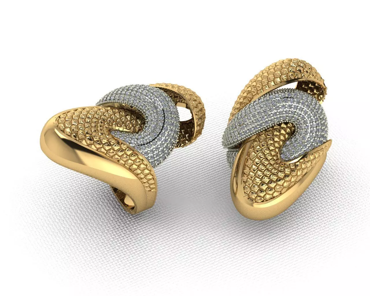 ring gold 3D model_0