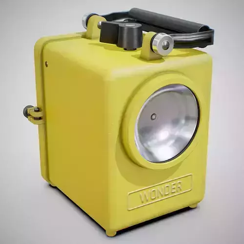 Lamp - Wonder Agral 1950s New Low-poly 3D model