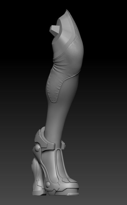 Samus Zero suit 3D Model 3D print model_25