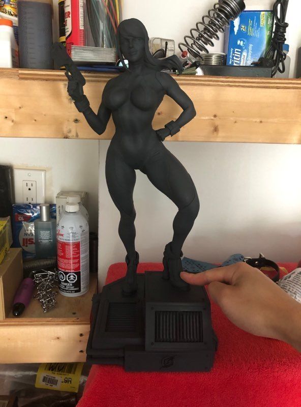 Samus Zero suit 3D Model 3D print model_44