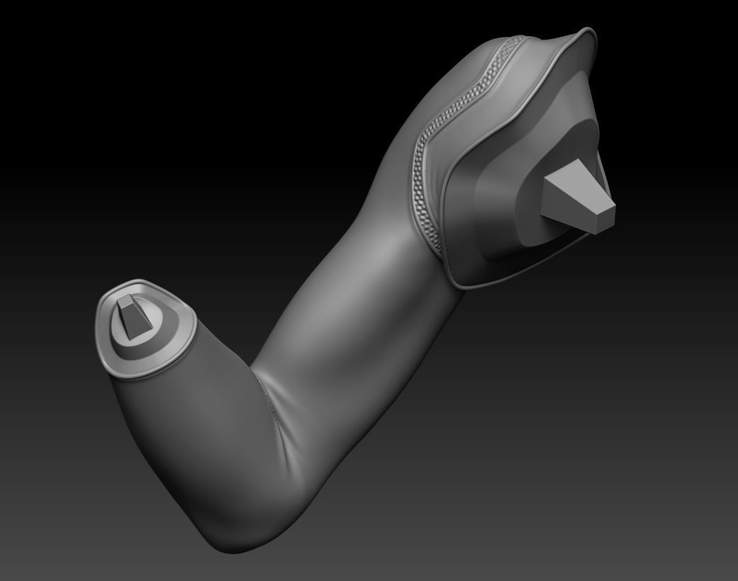 Samus Zero suit 3D Model 3D print model_21