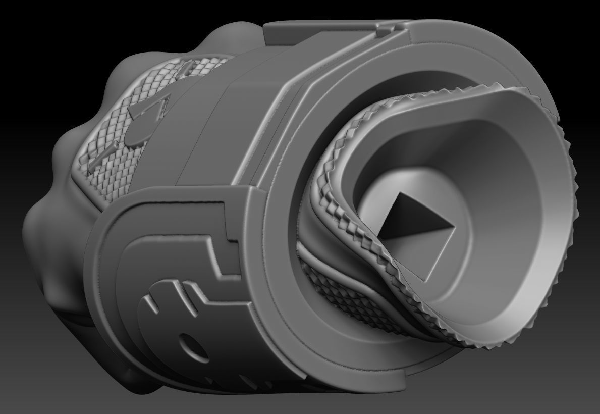 Samus Zero suit 3D Model 3D print model_22