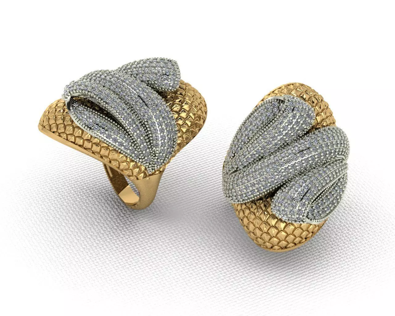 ring gold 3D model_0