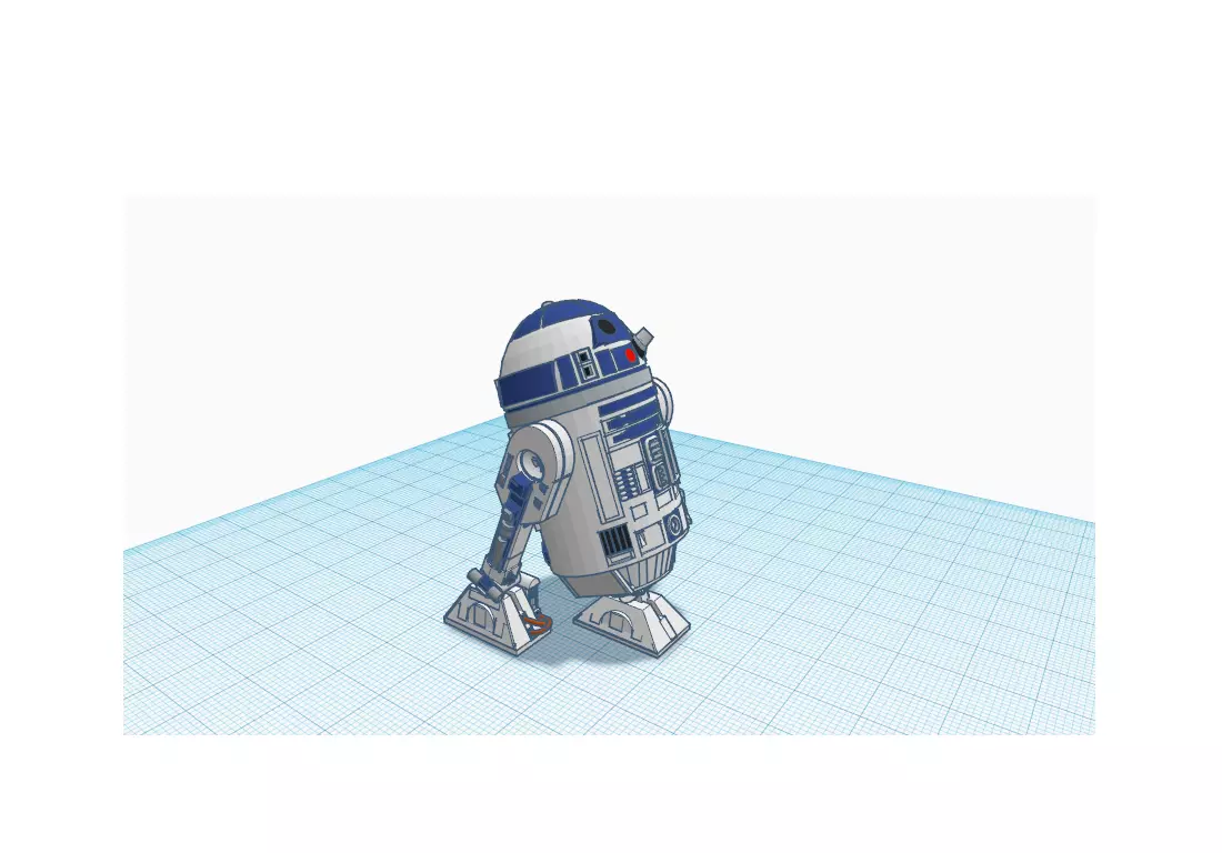 R2-D2 star wars r2d2 3D print model_0