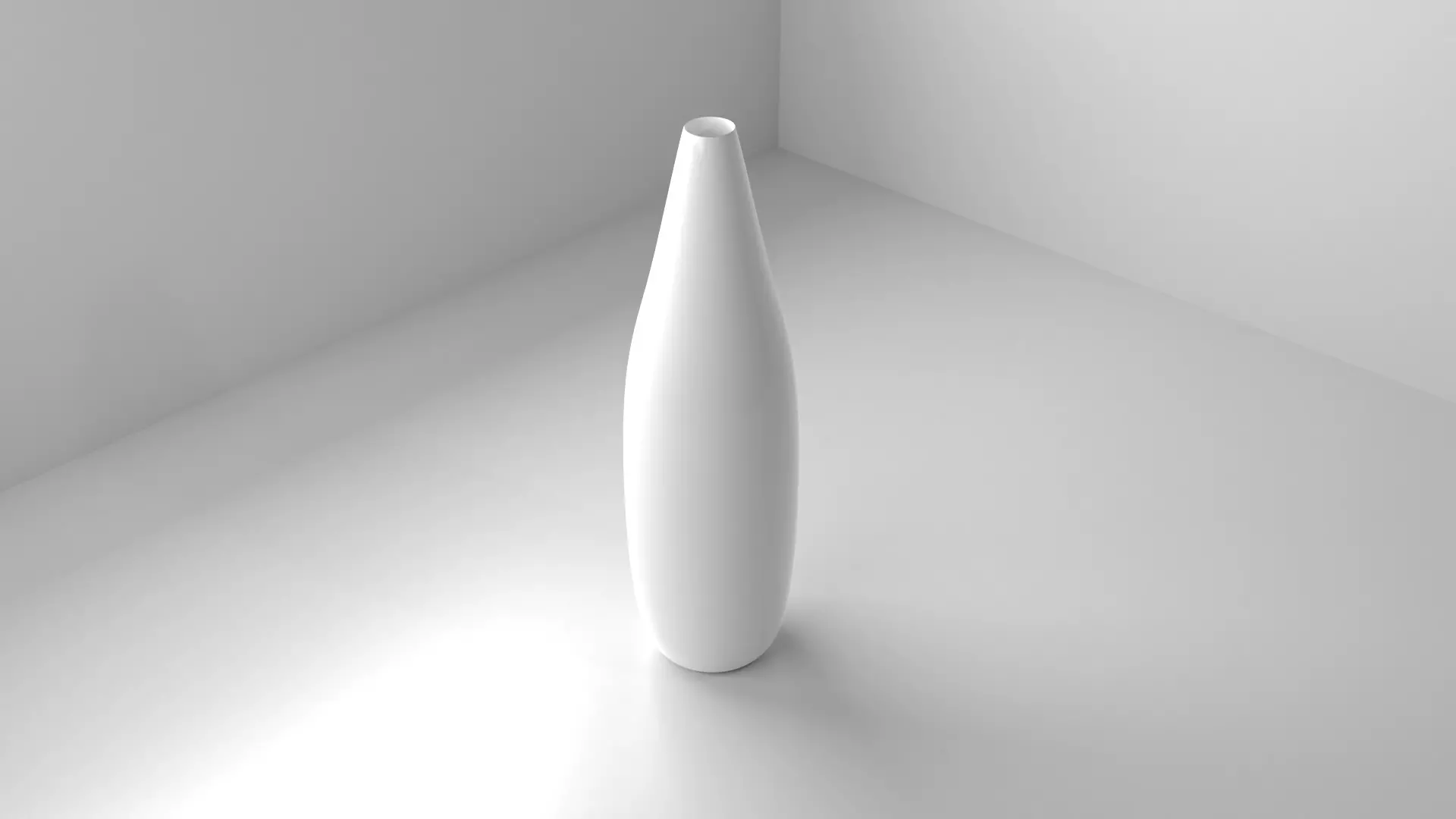 Vase 6 on table 3D model_0