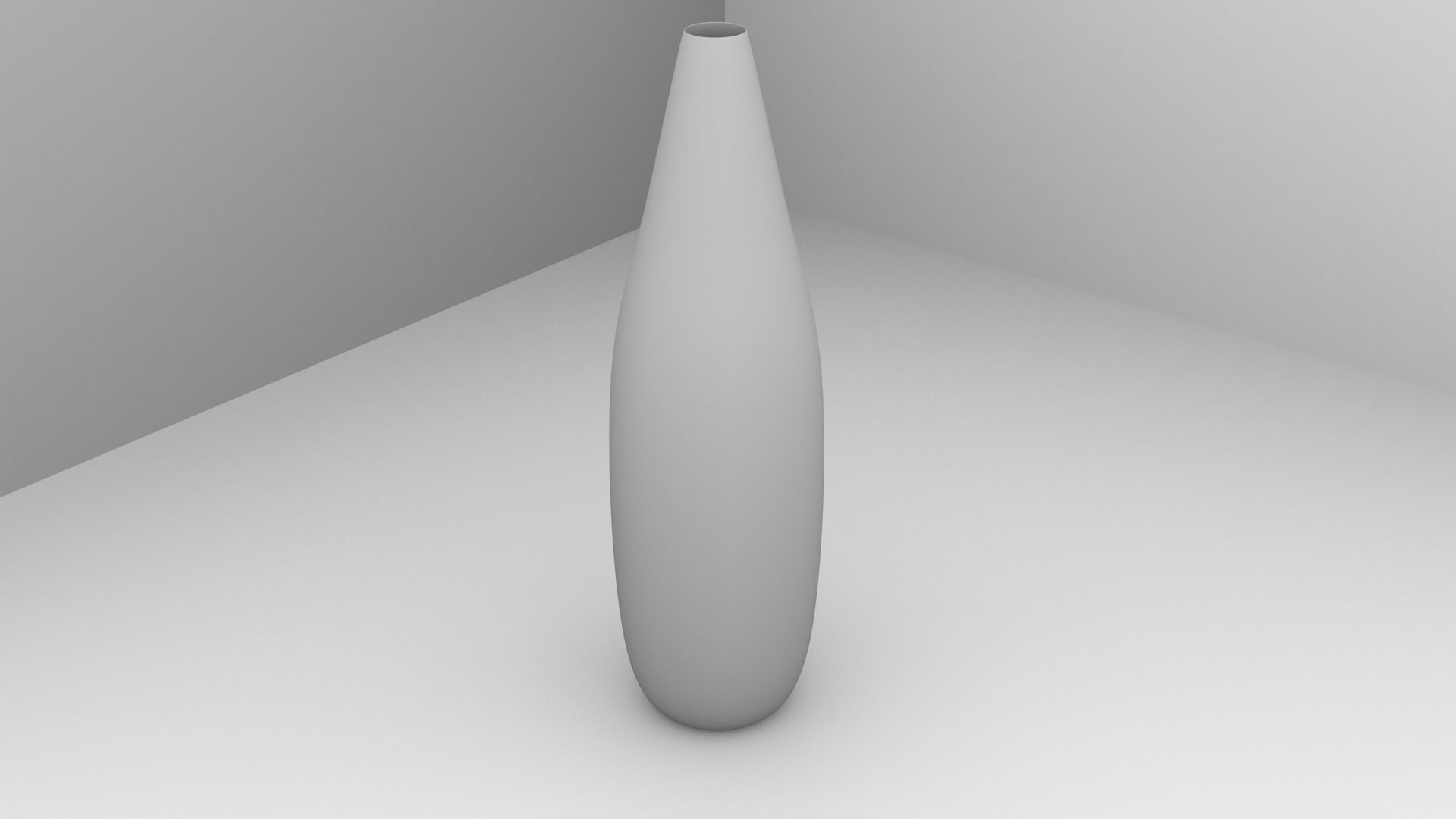 Vase 6 on table 3D model_3