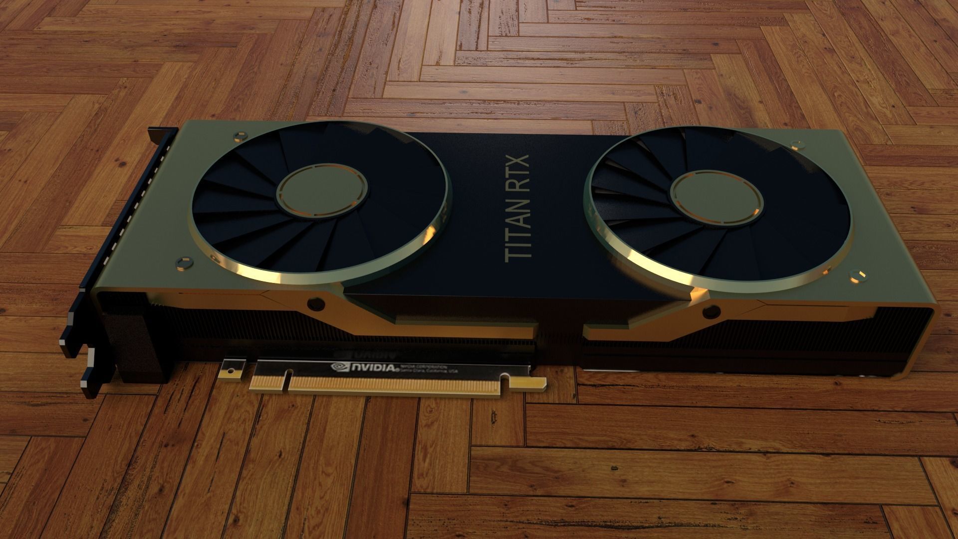 TITAN RTX 3D model_2