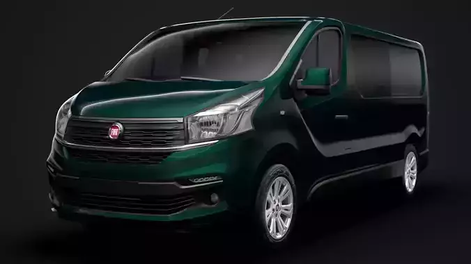 Fiat Talento Combi LWB 2020 3D model