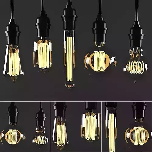 bulb light 3D model