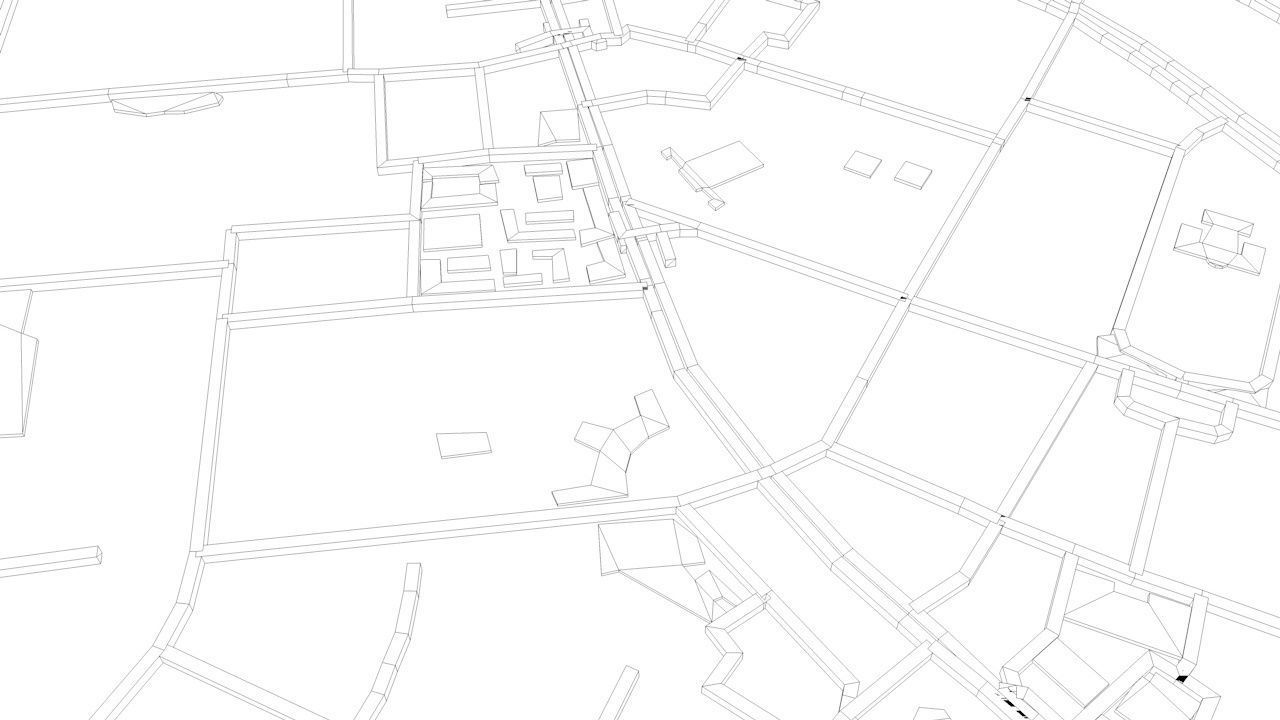 Kunming Road Network and Streets 3D model_14