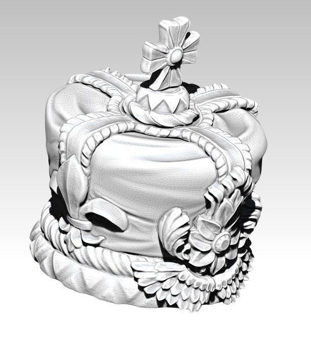 King Crown  3D print model_1