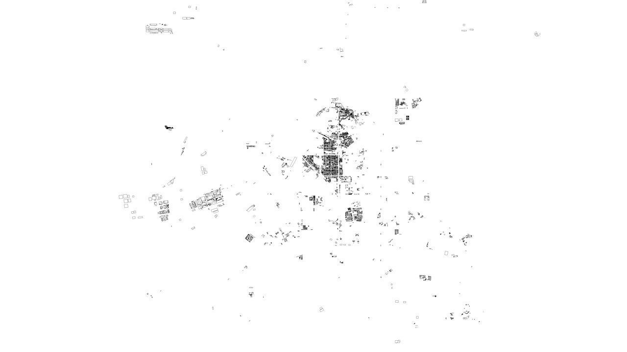 Changchun Streets and Buildings 3D model_10