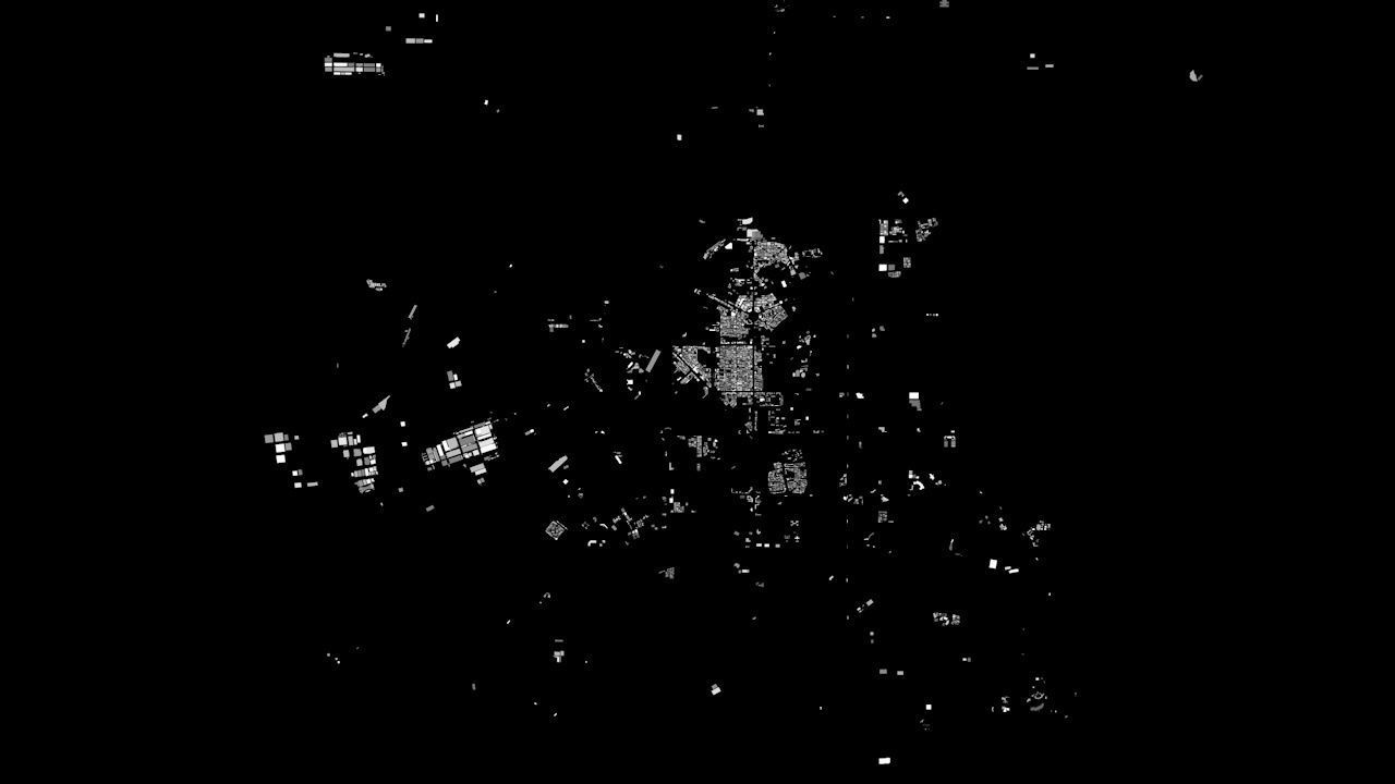 Changchun Streets and Buildings 3D model_9