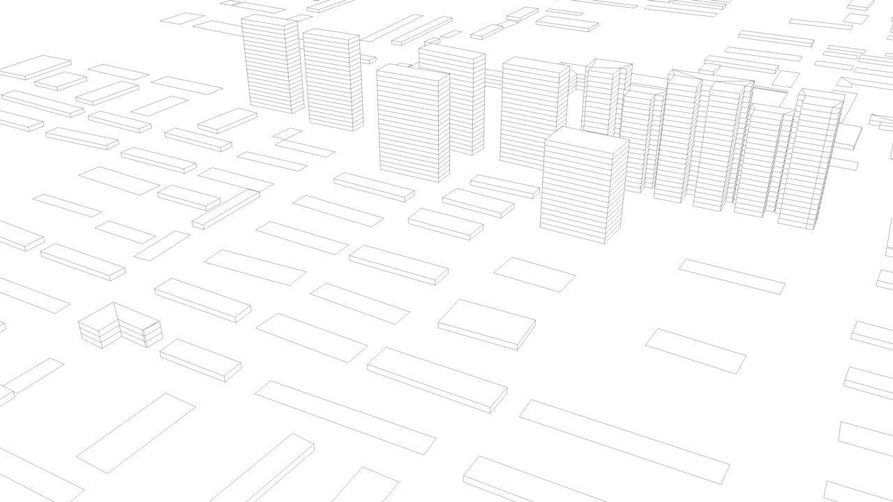 Urumqi Streets and Buildings 3D model_14