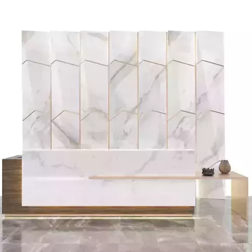 Reception marble desk