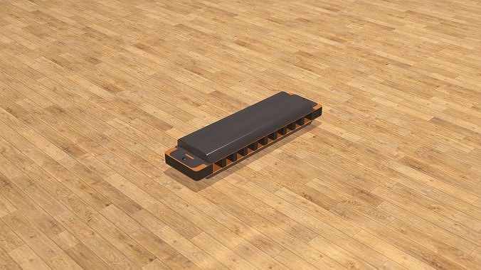 Mouth Organ 3D print model