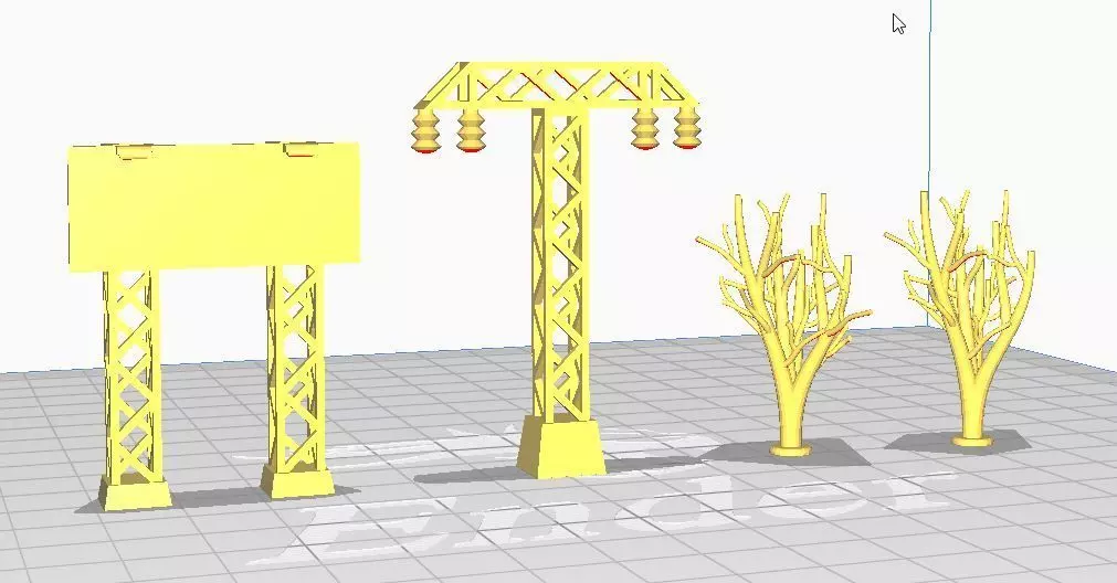 BattleHex Decor set 01 3D print model_0