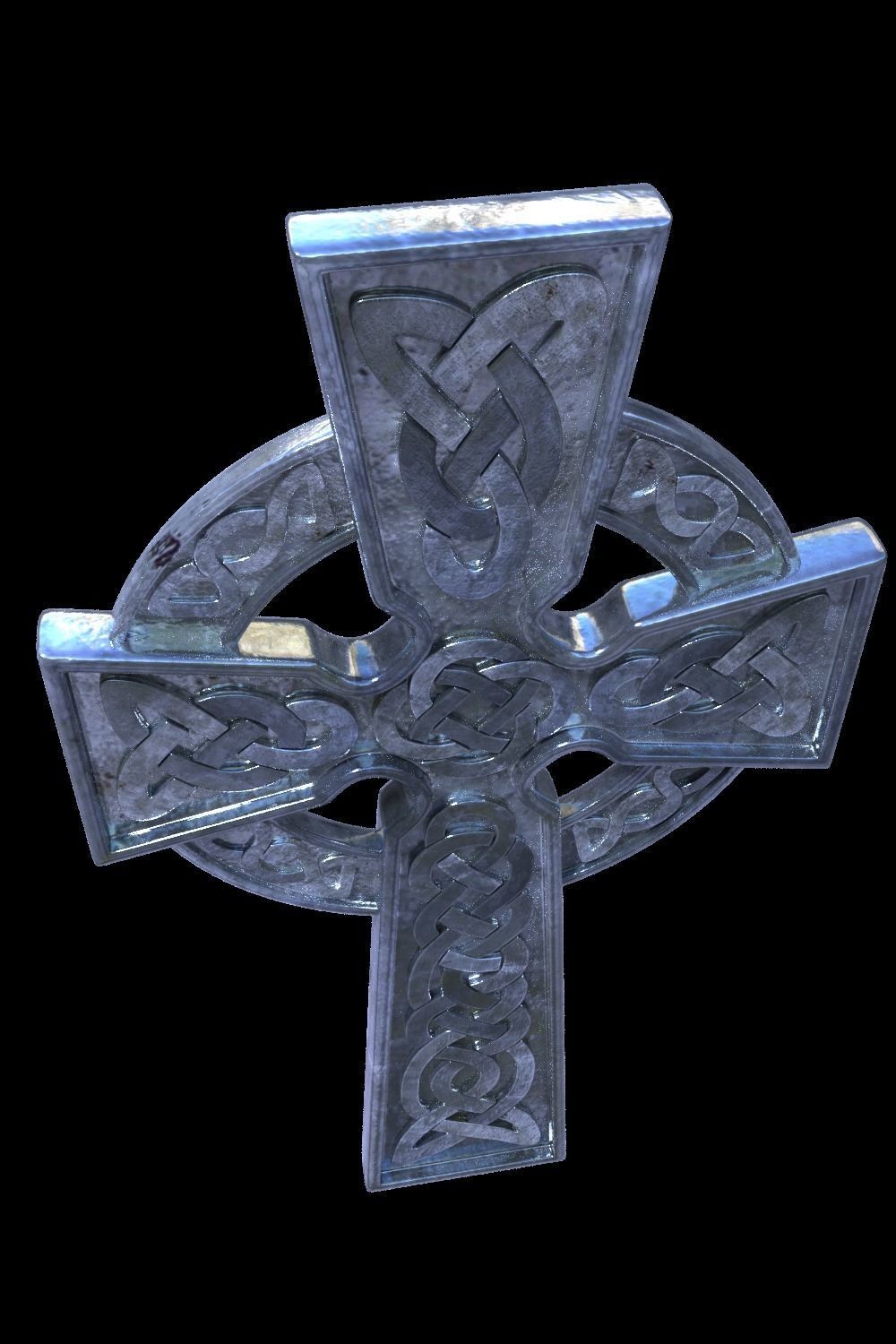 Celtic Cross 3D print model_10