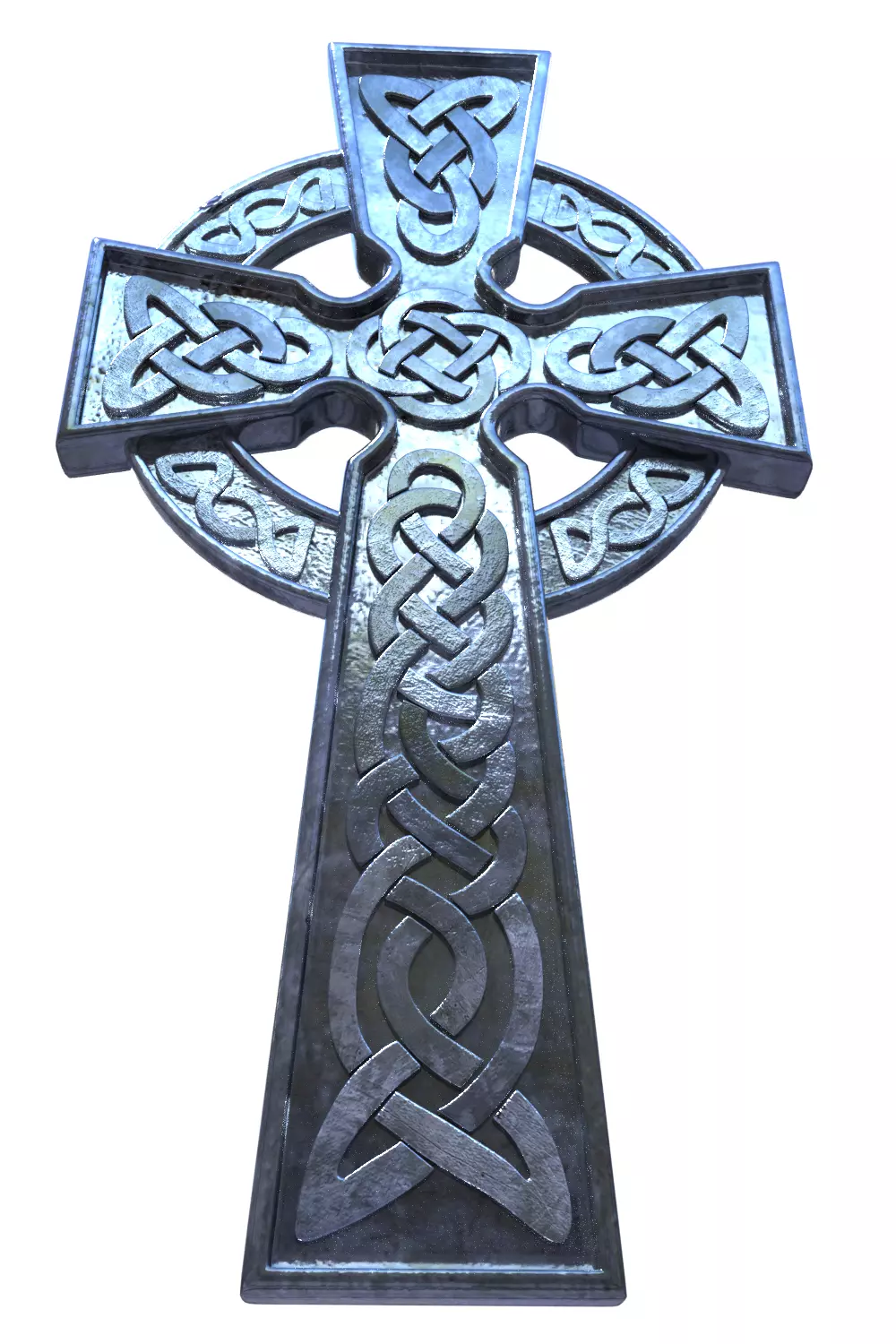 Celtic Cross 3D print model_0