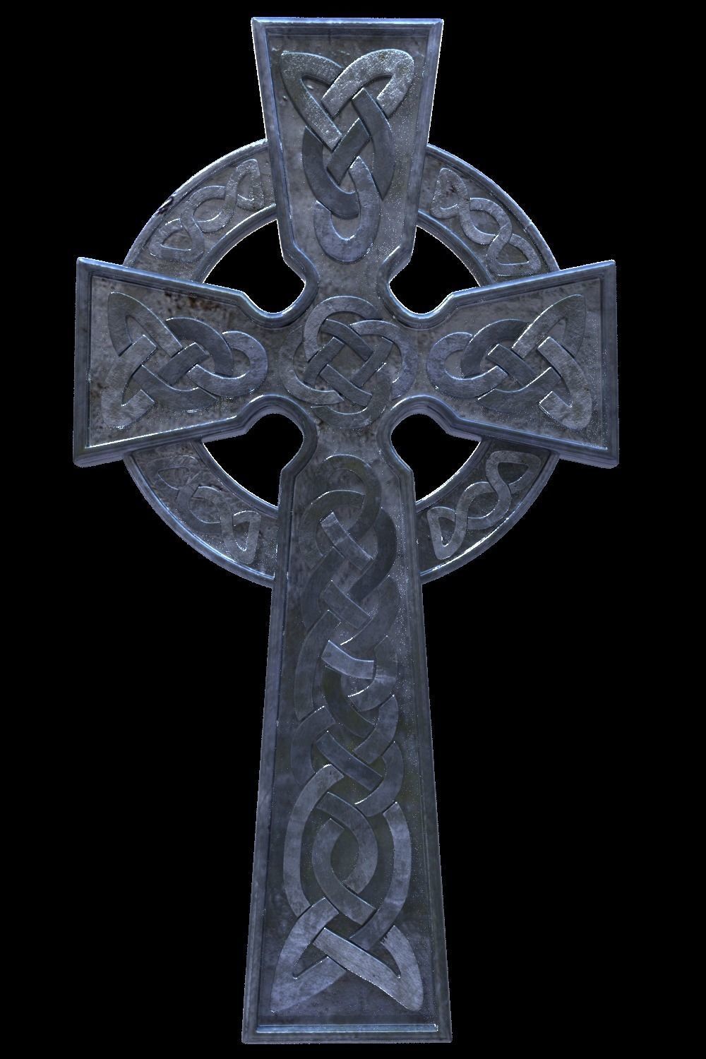 Celtic Cross 3D print model_8
