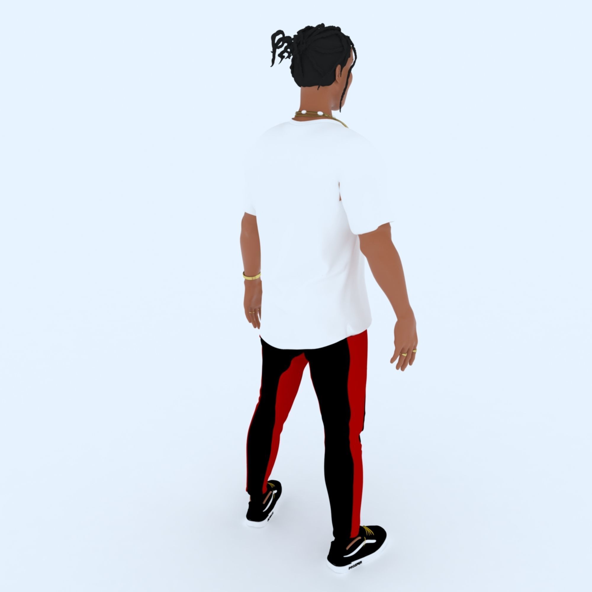 ASAP Rocky Model in Color 3D print model_9