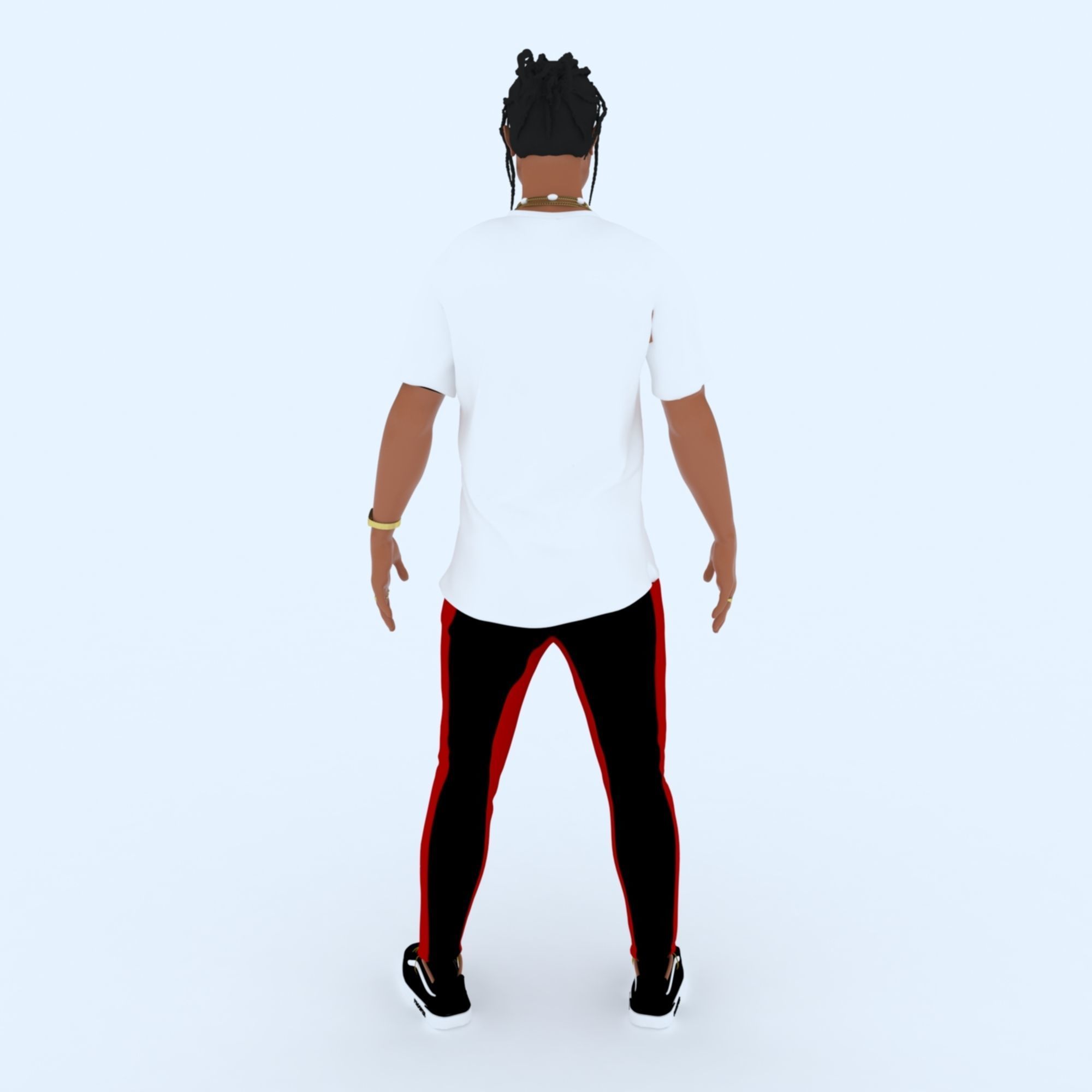 ASAP Rocky Model in Color 3D print model_10