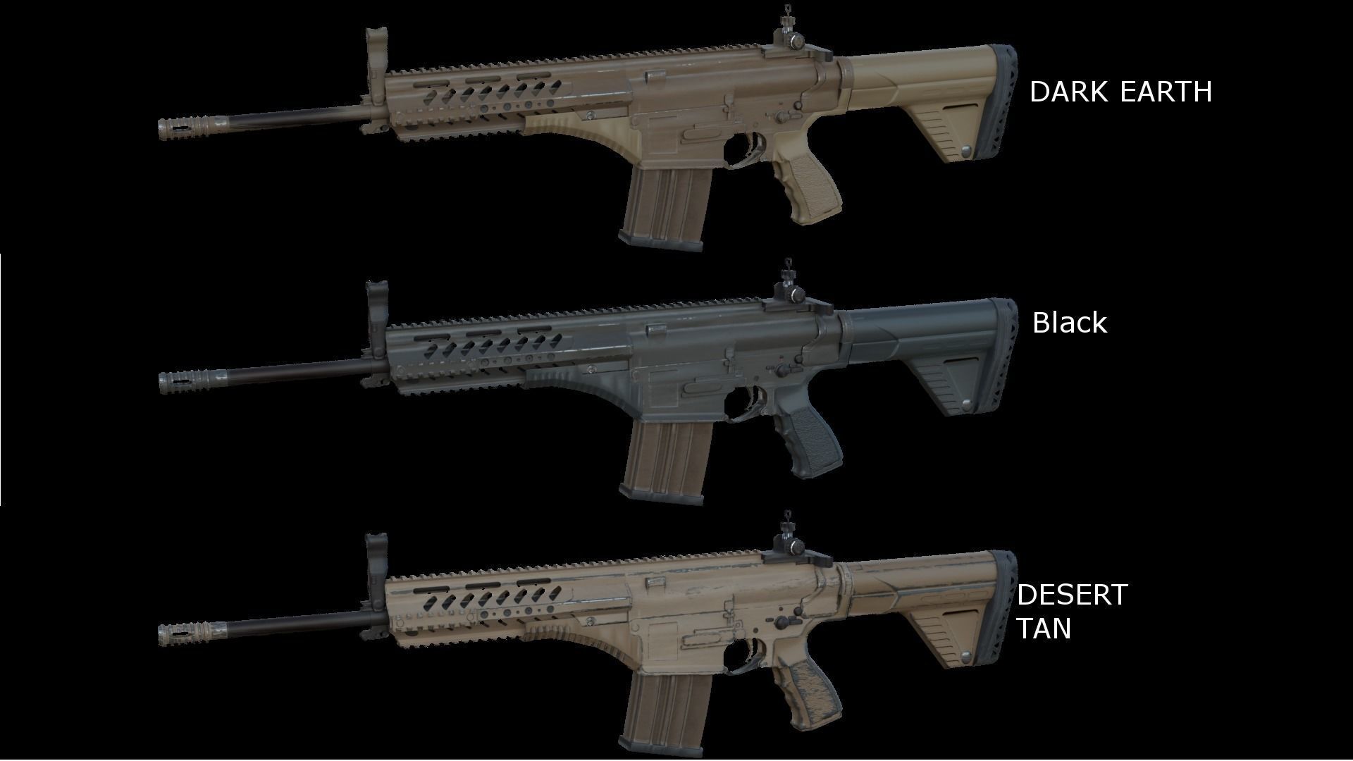 MPT-76 Battle Package Low-poly 3D model_3