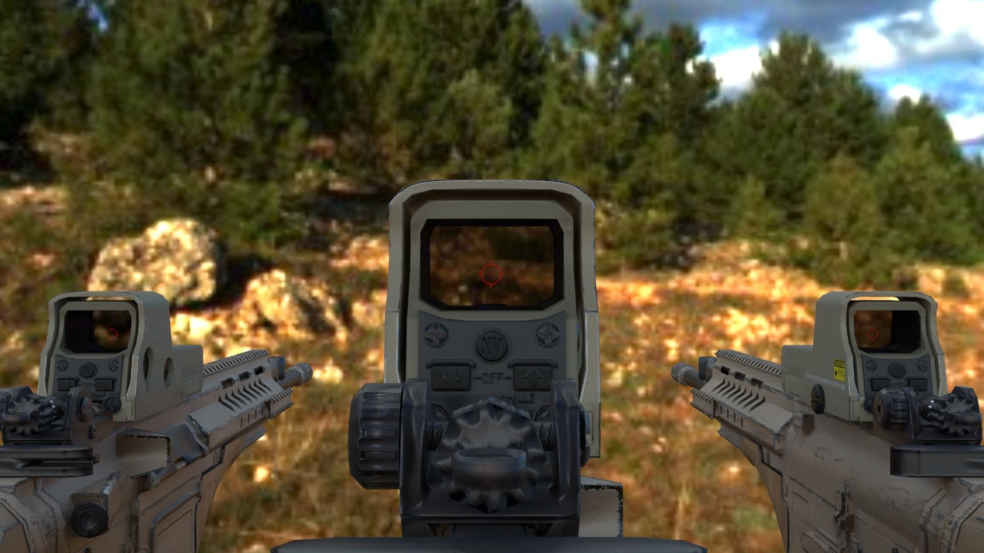 MPT-76 Battle Package Low-poly 3D model_12