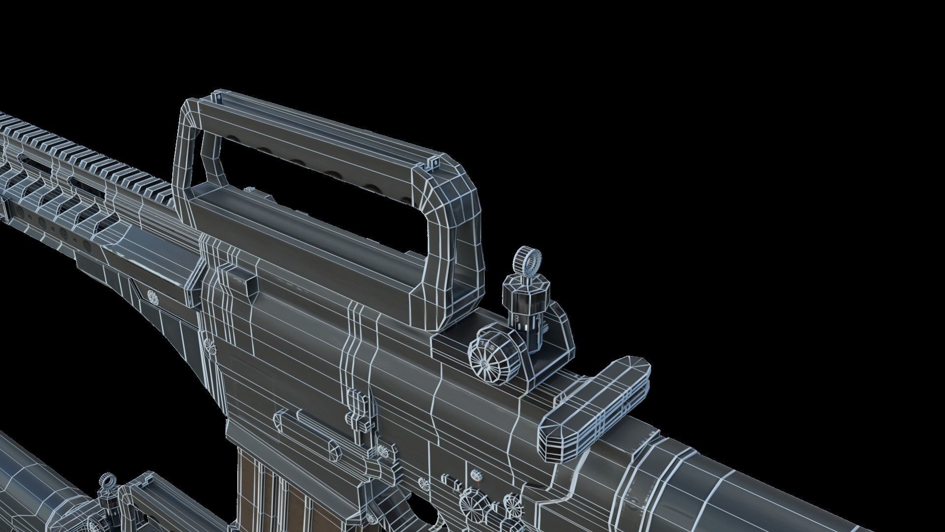 MPT-76 Battle Package Low-poly 3D model_38